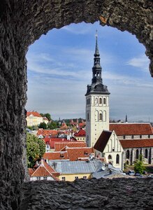 Baltic city architecture