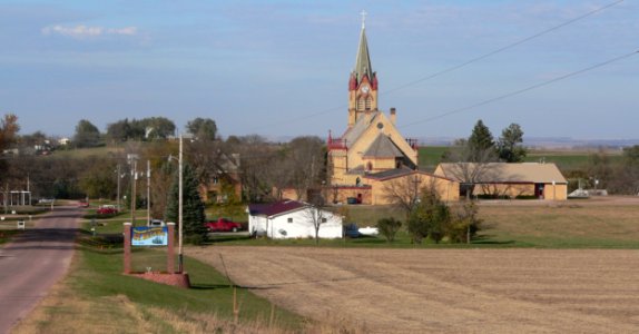 St. Helena, Nebraska from S