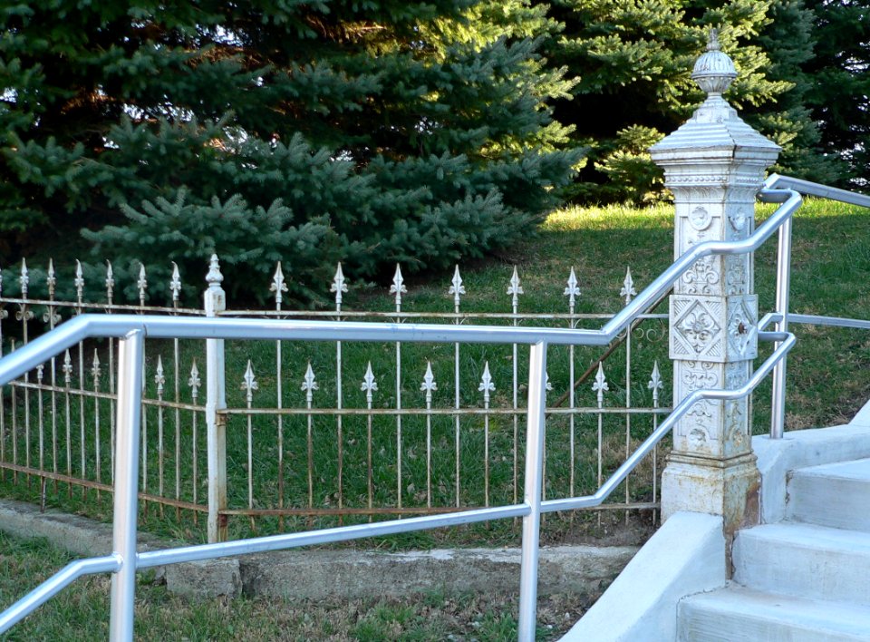St. Helena Immaculate Conception fence detail