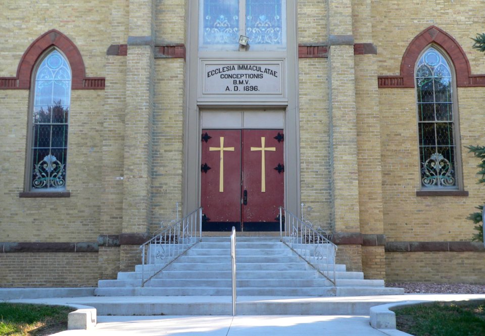St. Helena Immaculate Conception entrance
