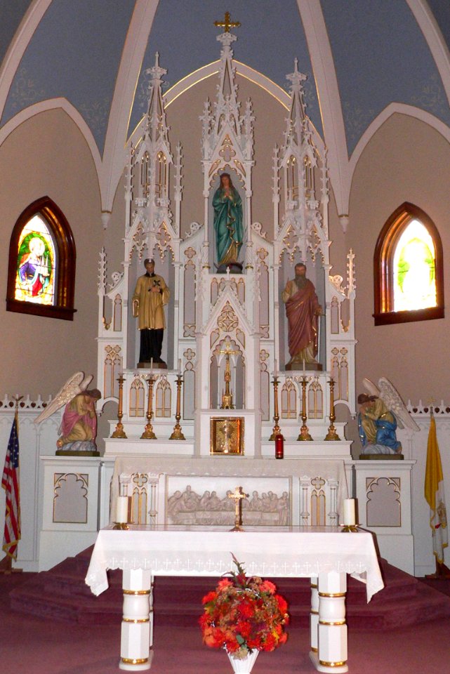 St. Helena Immaculate Conception high altar