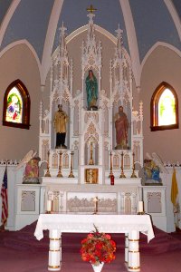 St. Helena Immaculate Conception high altar