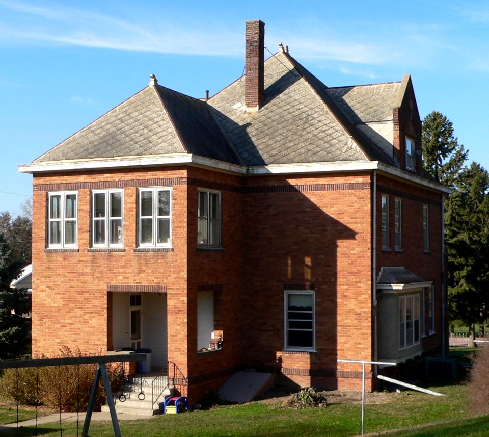 St. Helena Immaculate Conception rectory from SE