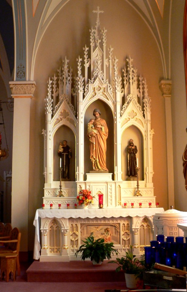 St. Helena Immaculate Conception St. Joseph altar