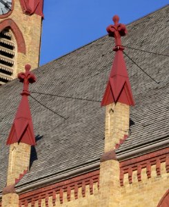 St. Helena Immaculate Conception finials