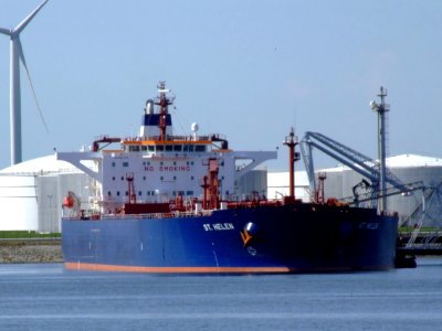 St. Helen IMO 9229350 at the '4e Petroleumhaven', Port of Rotterdam, Holland 08-Jul-2007