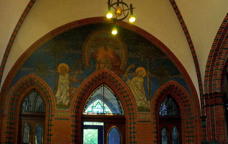 St. Jakobus Kirche Görlitz Wandbild