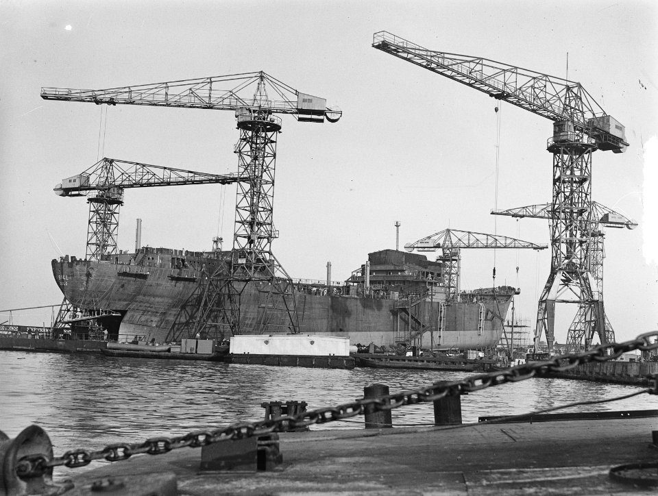 Ss. Bill op helling bij NDSM Amsterdam, Bestanddeelnr 904-9442