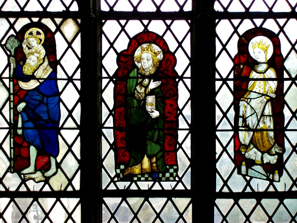 Ss Christopher, Edward the Confessor and Catherine, Canterbury