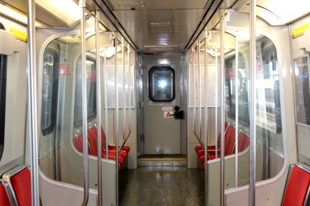 S-Series train car en route to McCowan