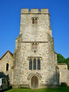 Ss Cosmas and Damian, Challock, tower