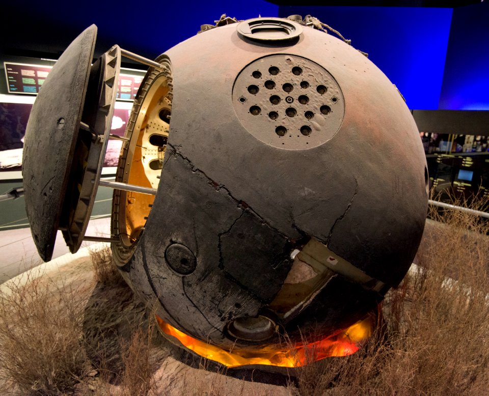 Spy Capsule 001 space expo Noordwijk