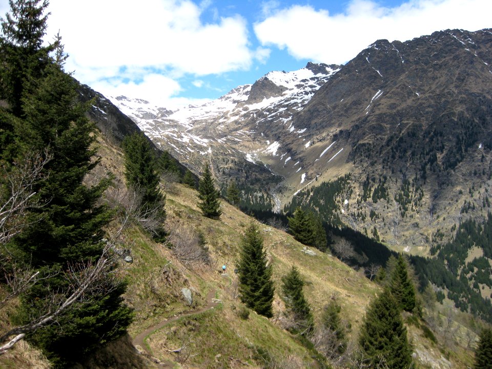 Spronser Tal taleinwärts