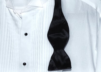 White formal clothing