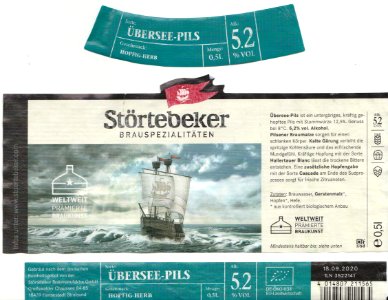 Störtebeker Braumanufaktur - Übersee-Pils
