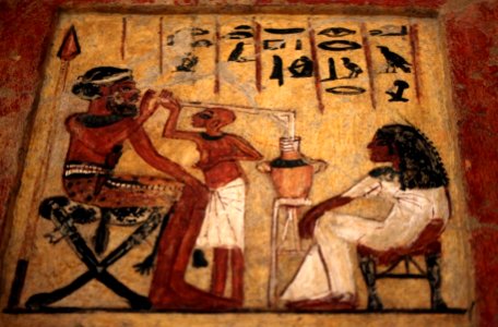 Stèle Mercenaire syrien 18ème dynastie Neues Museum 26042018 1