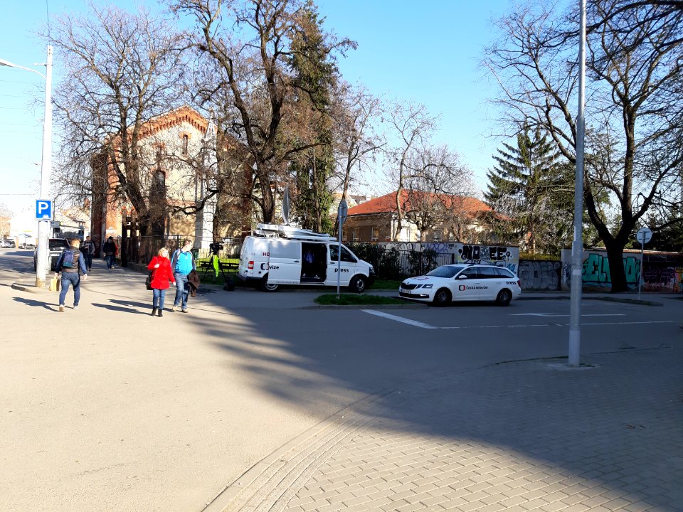 SRAZKA TRAMVAJE A TROLEJBUSU BRNO 20190401 3