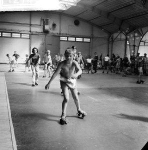 Sportweek in de oude RAI Rolschaatsen, Bestanddeelnr 912-7457