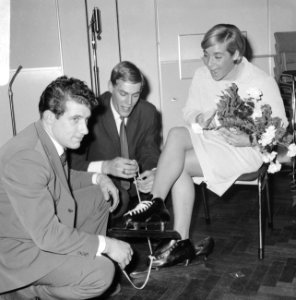 Sportman van het jaar, Kees Verkerk en Ard Schenk, Betty Heukels bij dames tweed, Bestanddeelnr 919-9370