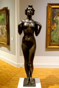 Spring by Aristide Maillol, 1912, bronze - Hessisches Landesmuseum Darmstadt - Darmstadt, Germany - DSC01237