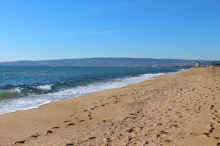 Sun beach coast photo