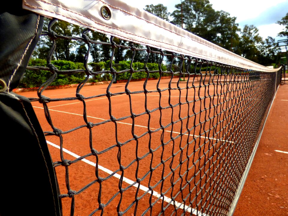 Tennis clay strapping