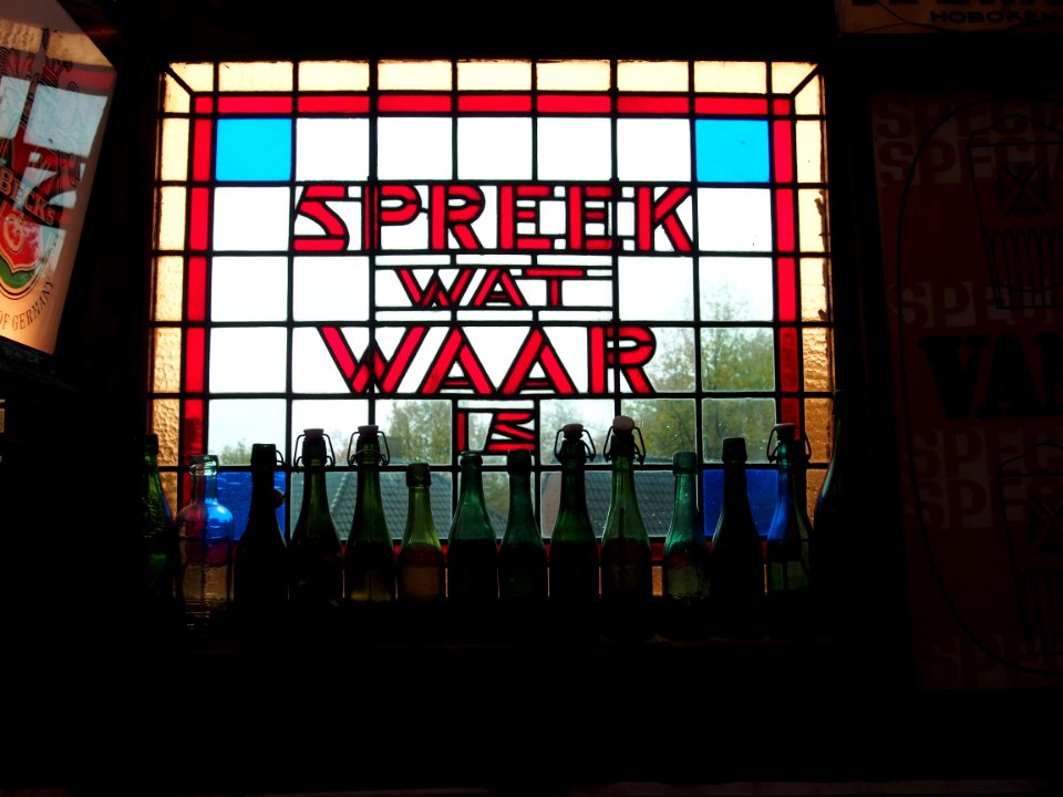 Spreek wat waar is