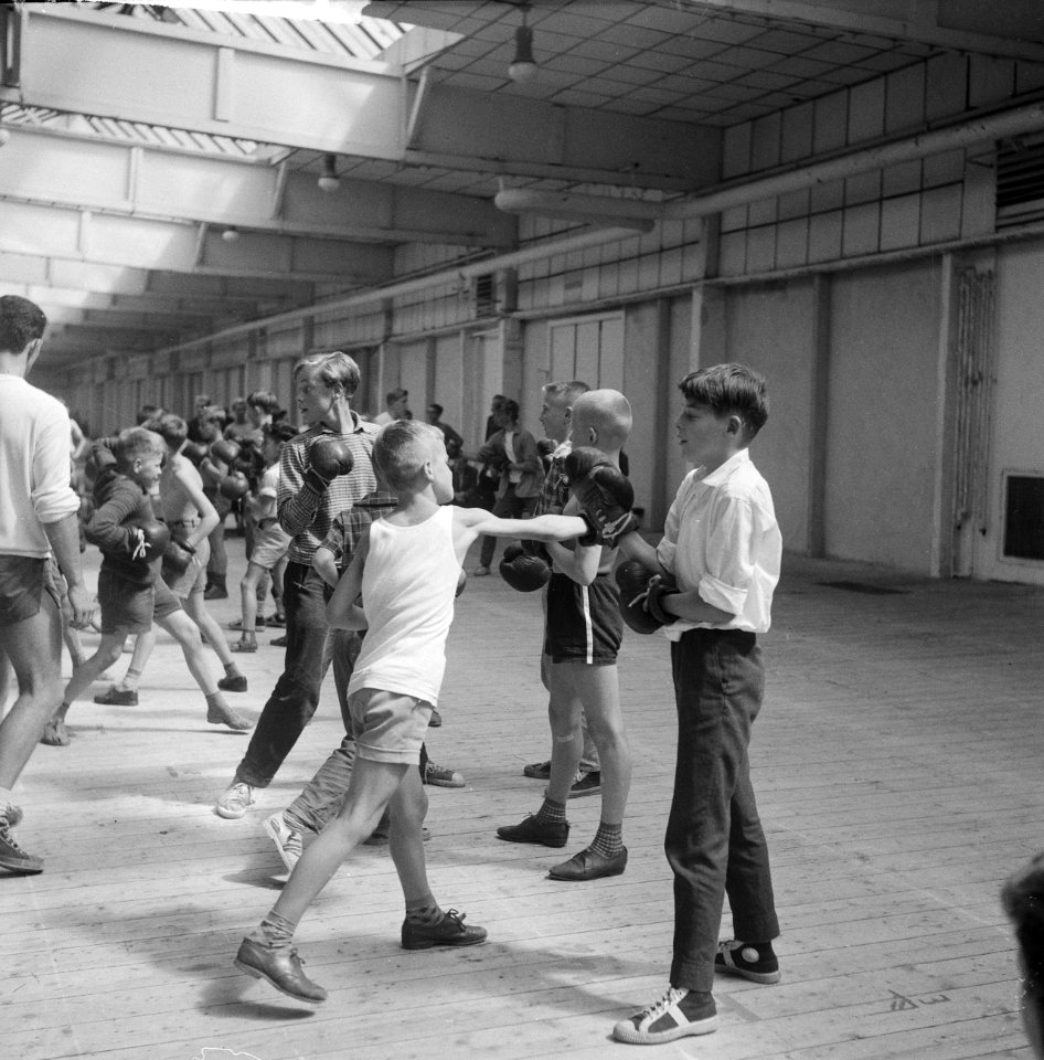 Sportweek in Oude RAI. Boksen, Bestanddeelnr 912-7453