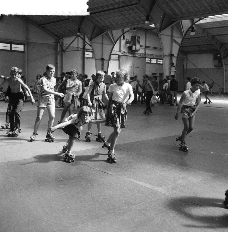 Sportweek in de oude RAI Rolschaatsen, Bestanddeelnr 912-7455