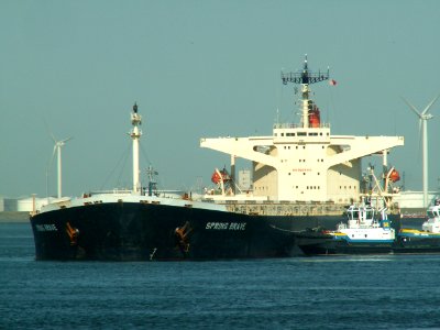 Spring Brave - IMO 9406506 - Callsign 3ENV4 - p2, Mississippi harbour, Port of Rotterdam, Holland 18-Jul-2006