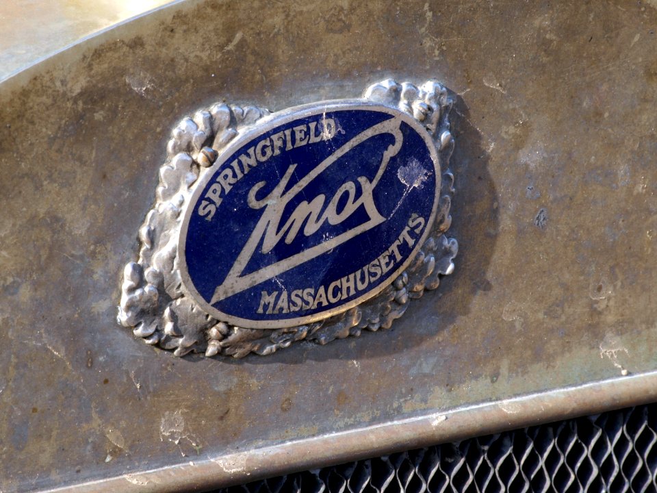 Springfield Massachusetts Knox Automobile Company, 1911 Knox Type R Logo pic1