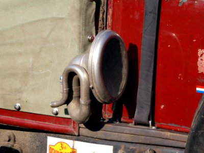 Springfield Massachusetts Knox Automobile Company, 1911 Knox Type R, horn pic3