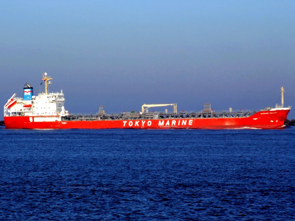 Spruce Galaxy IMO 9308235 p3 approaching Port of Rotterdam, Holland 15-Dec-2007