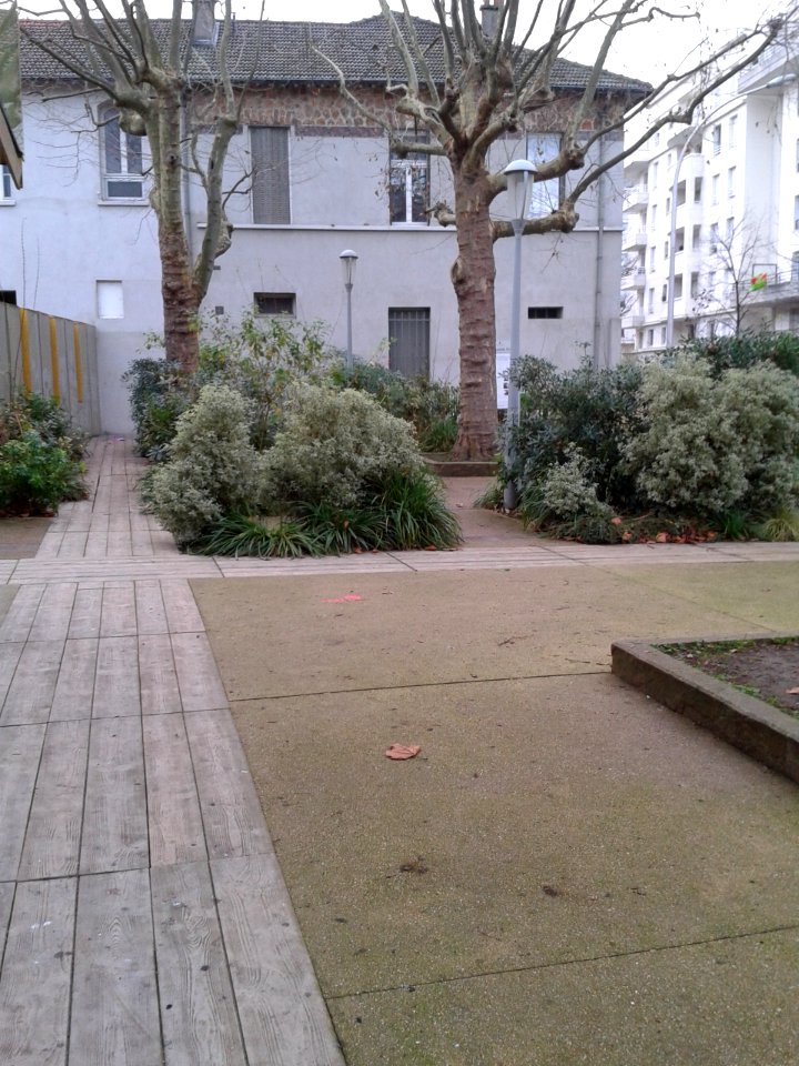 Square Anatole France, Courbevoie, France