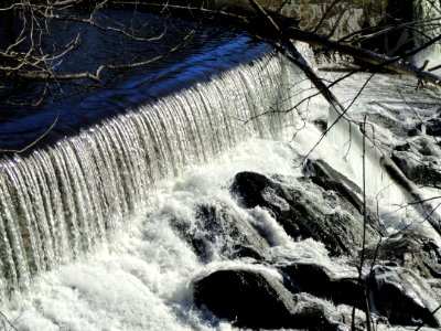 Squannacook River Dam - West Groton, MA - DSC04049