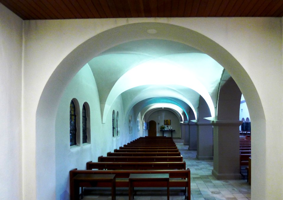 St. Alfons (Berlin) linkes Seitenschiff
