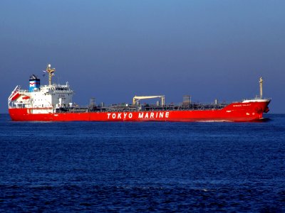 Spruce Galaxy IMO 9308235 p2 approaching Port of Rotterdam, Holland 15-Dec-2007