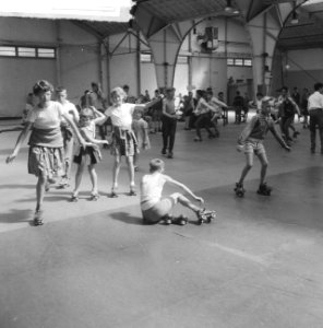 Sportweek in de oude RAI Rolschaatsen, Bestanddeelnr 912-7456
