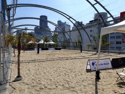 Sports ground at top of Miyashita Park 7