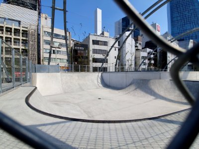 Sports ground at top of Miyashita Park 2