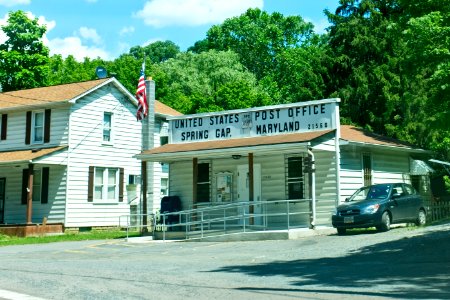 Spring Gap Maryland Post Office