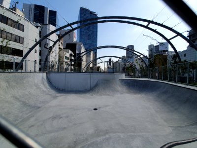 Sports ground at top of Miyashita Park 3