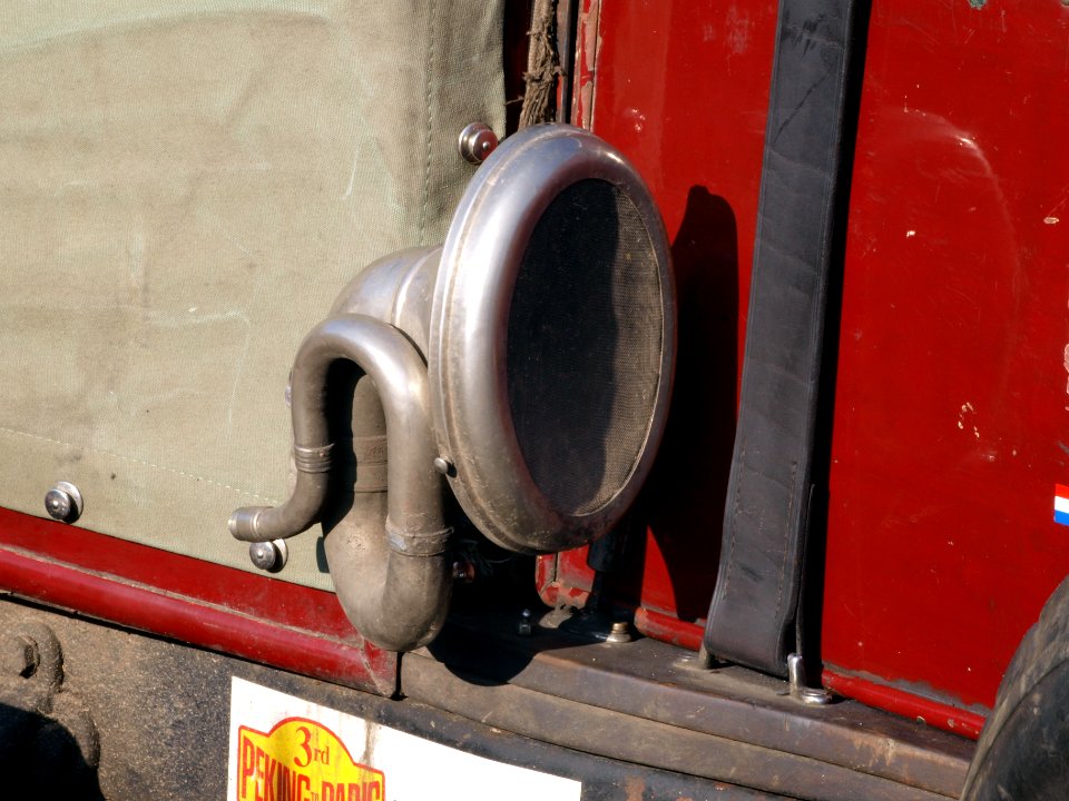 Springfield Massachusetts Knox Automobile Company, 1911 Knox Type R, horn pic2