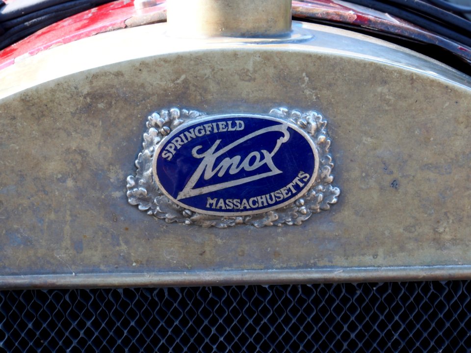 Springfield Massachusetts Knox Automobile Company, 1911 Knox Type R Logo pic3