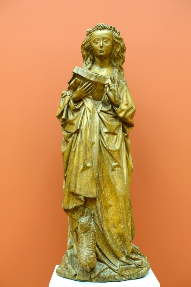 St. Agnes, Utrecht, c. 1480-1490, oak - Bode-Museum - DSC03123