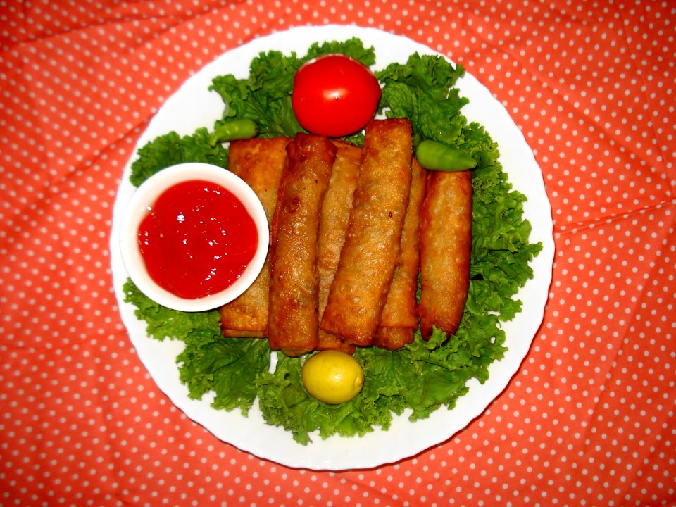 Spring Rolls (Keema Rolls)