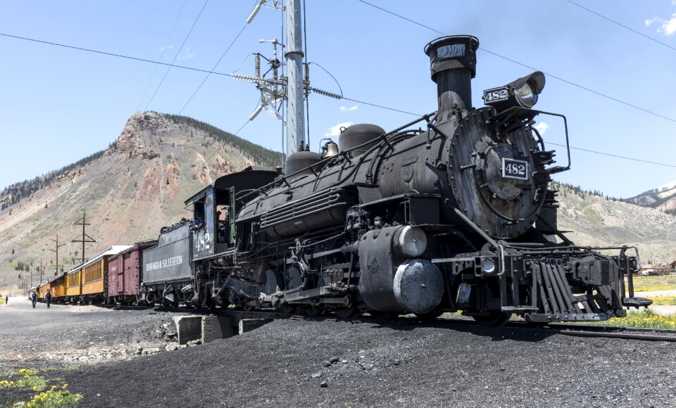 Train railway historically
