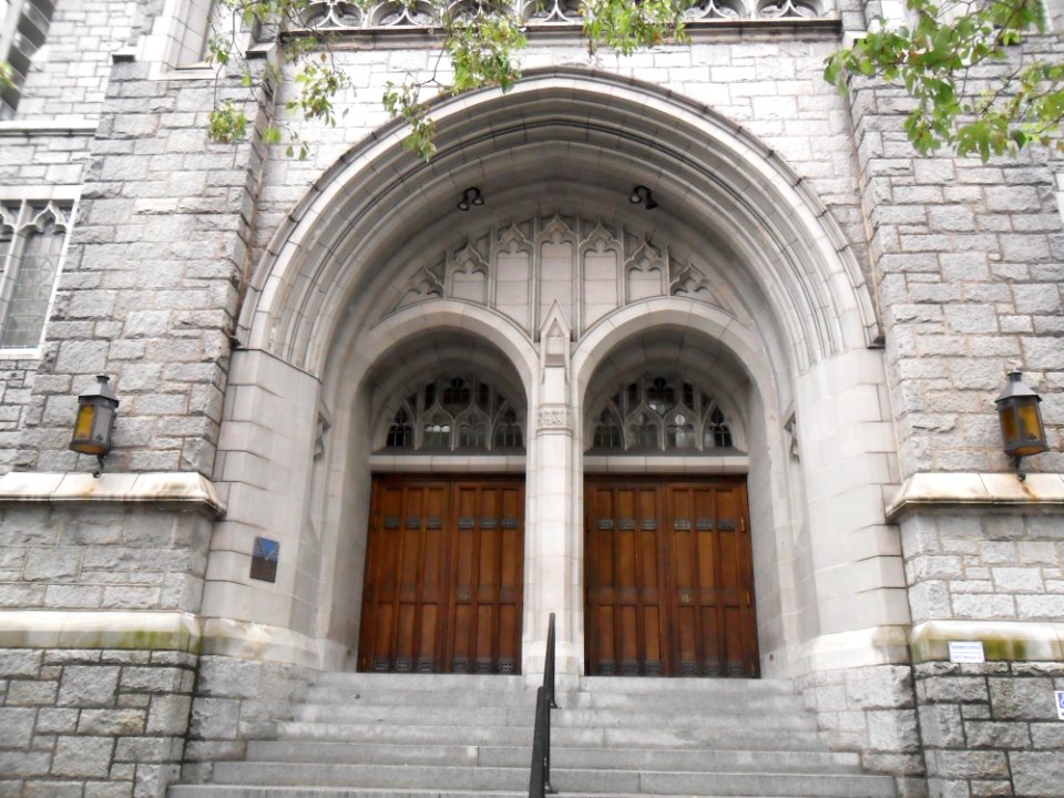 St. Andrew's-Wesley Church portal