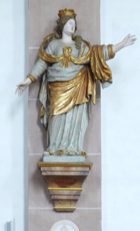 St. Bartholomäus (Herstelle) Elisabeth-Statue