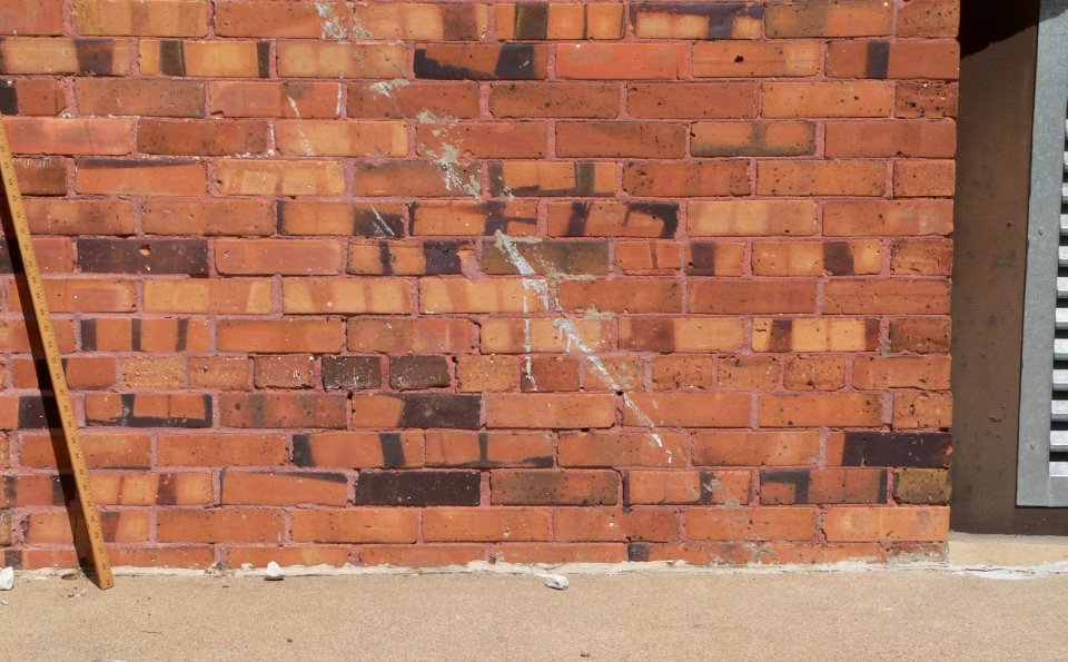 St. Boniface School (Elgin, Nebraska) W side bricks 2